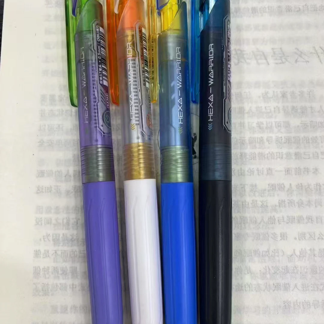 发4支核赛博。黑墨中性笔