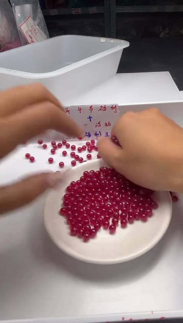 未镶嵌颈饰红宝石x289红宝石6mm*5颗