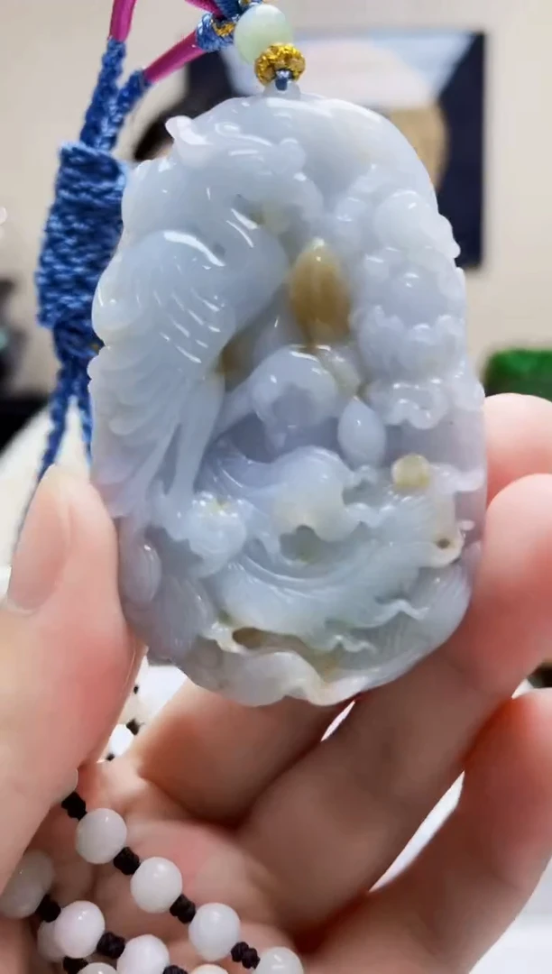 未镶嵌定制翡翠吊坠38