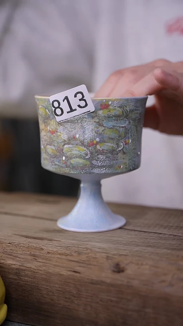 【闪购商品】瓷片福利！禾垚设计师款高足杯