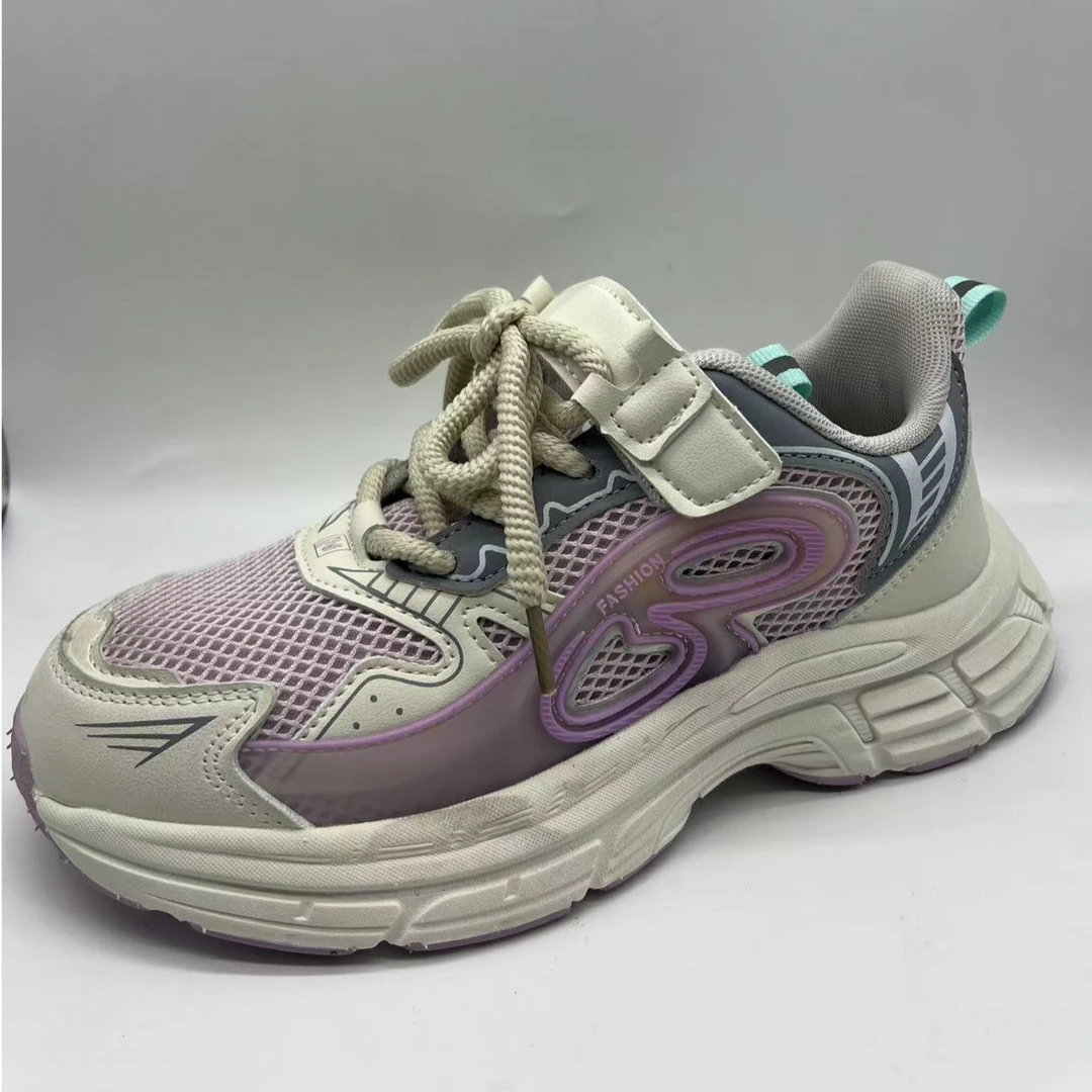 男女童透气双网轻便休闲鞋低帮跑鞋运动鞋（8931）