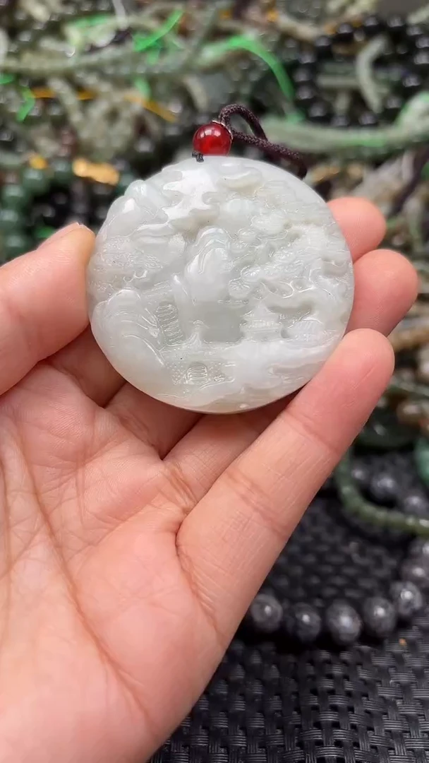 颈饰未镶嵌和田玉1