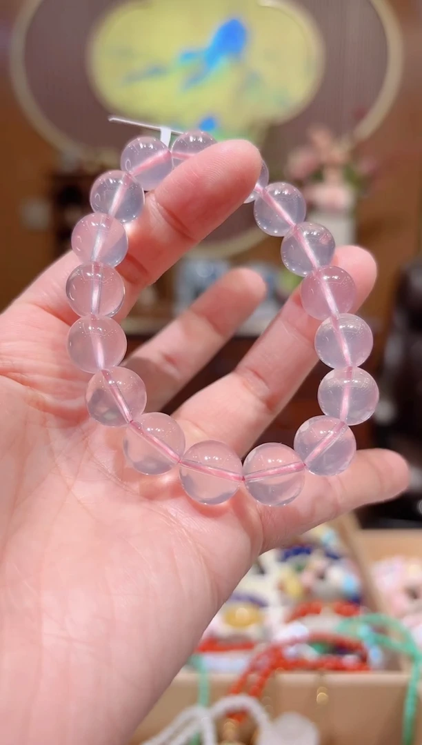 【闪购商品】水晶手链未镶嵌11.7咪特级星光粉多样性发货其一