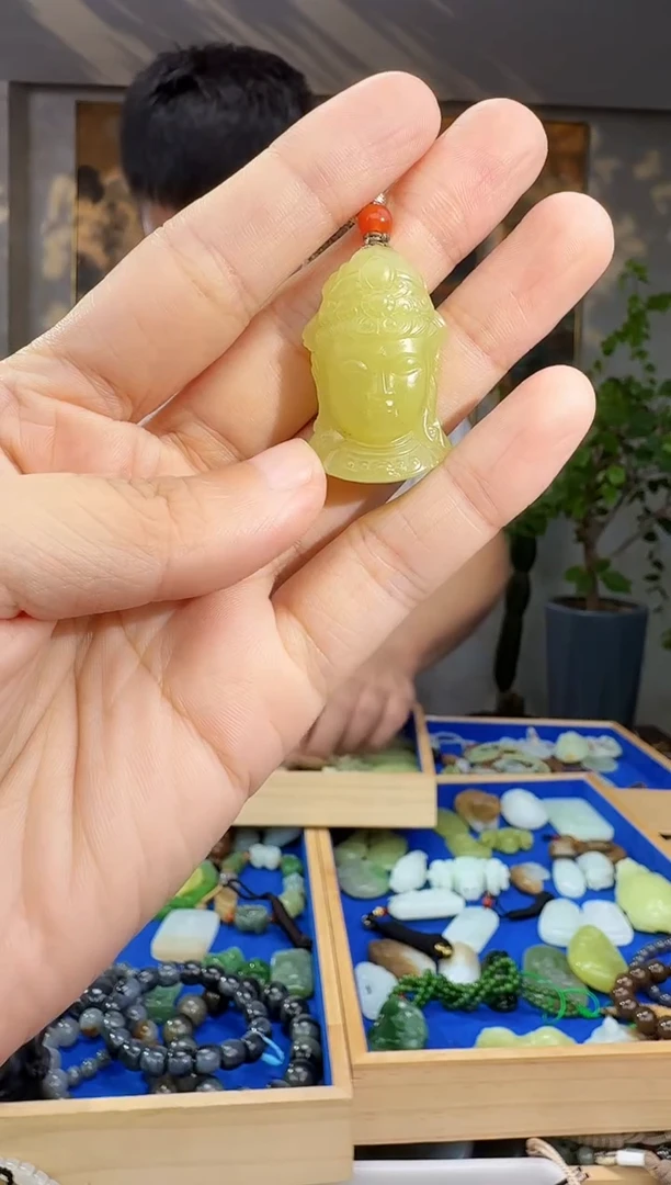 未镶嵌和田玉挂件拍一发一