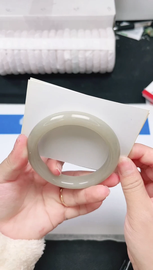 未镶嵌手镯石英质玉17-58