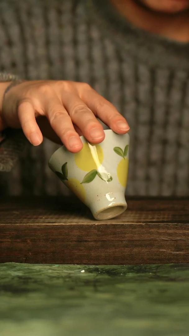 瓷器青诗集手工手绘瓷器