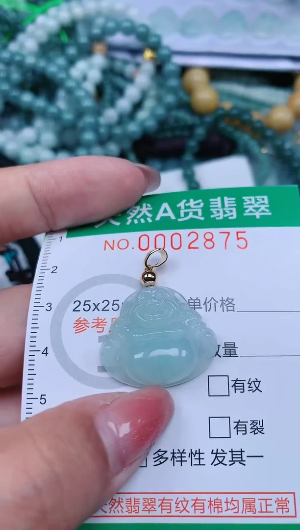 【闪购商品】翡翠颈饰未镶嵌.0002875