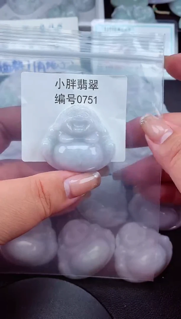 翡翠未镶嵌颈饰缅甸天然A货翡翠0751
