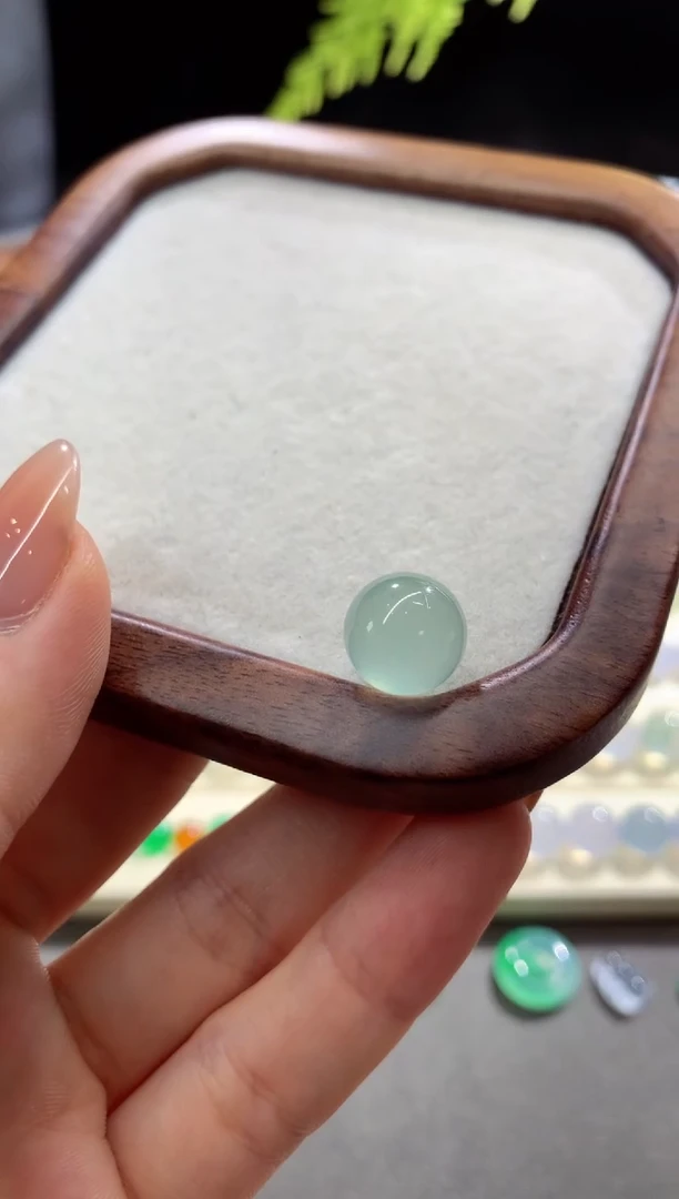 散珠翡翠高冰玻璃卡11.7