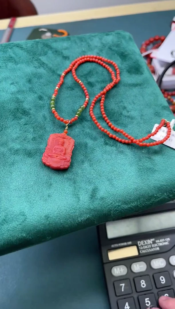 【闪购商品】南红玛瑙A55未镶嵌大日如来套装雕刻件多样性发一件