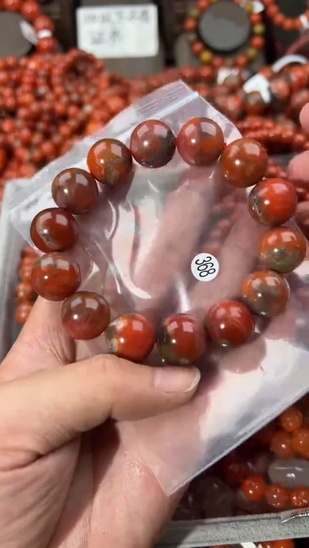 南红玛瑙手串未镶嵌16
