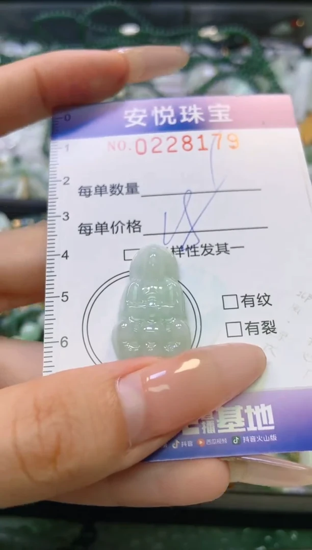 翡翠未镶嵌颈饰闪购0228179