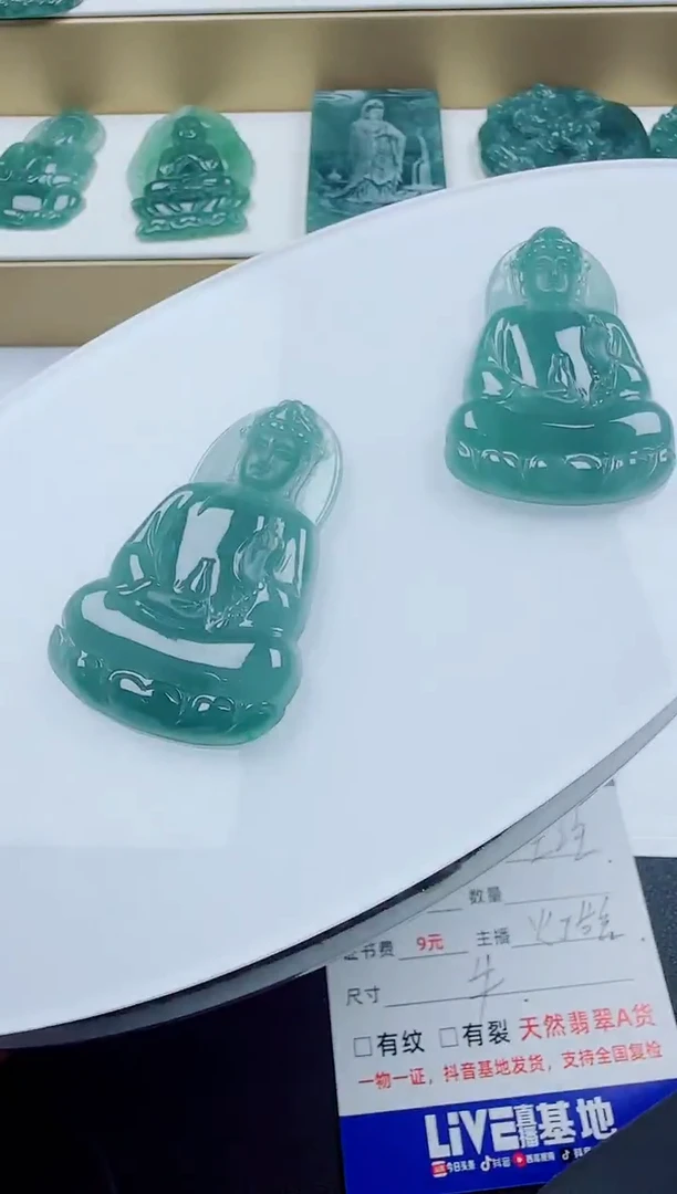 颈饰未镶嵌翡翠素衣多样性发其一