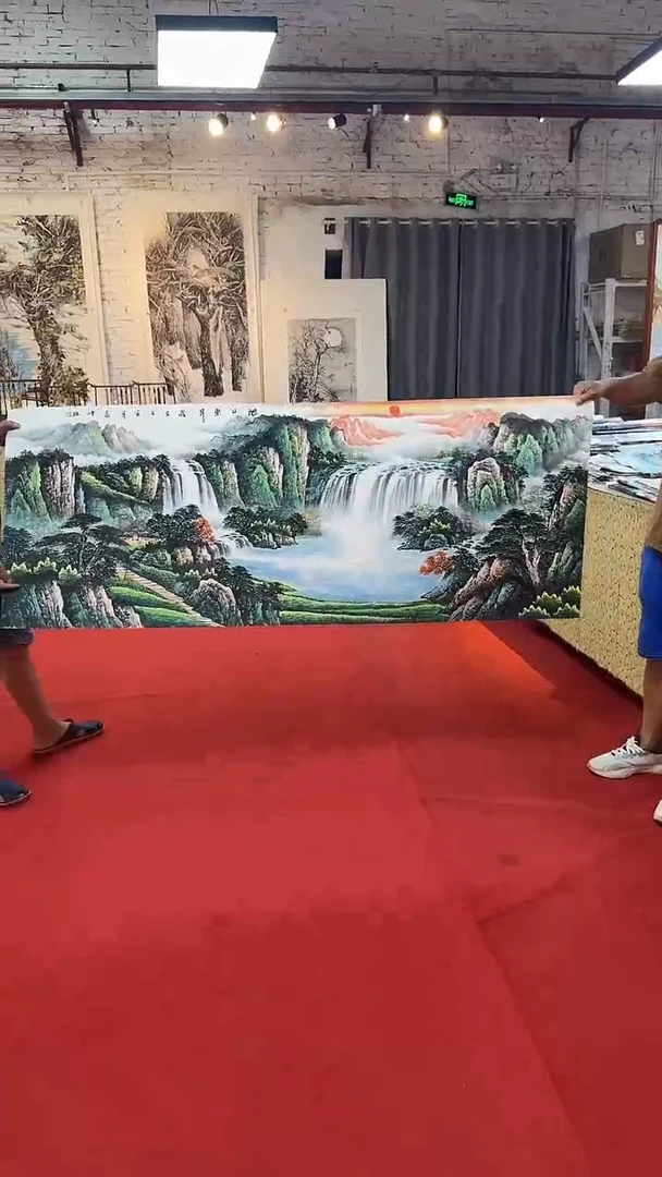 国画国画字画小姐姐真好看