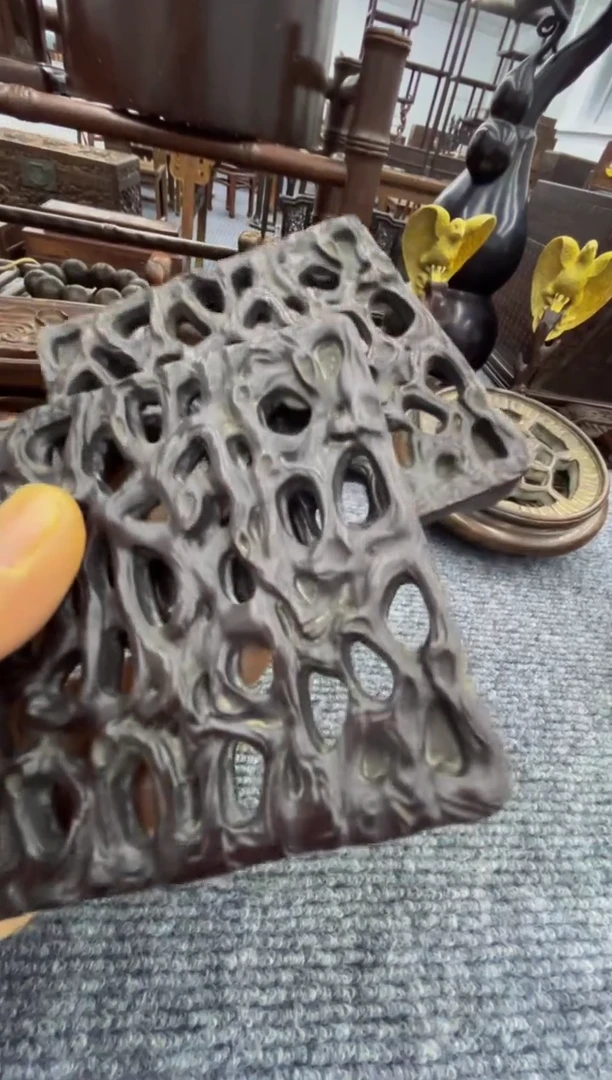 【闪购商品】木底座一对（收古藏今）