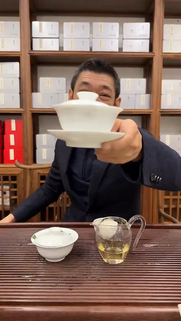 【闪购商品】元宝老苏同款盖碗（景德镇全手工）