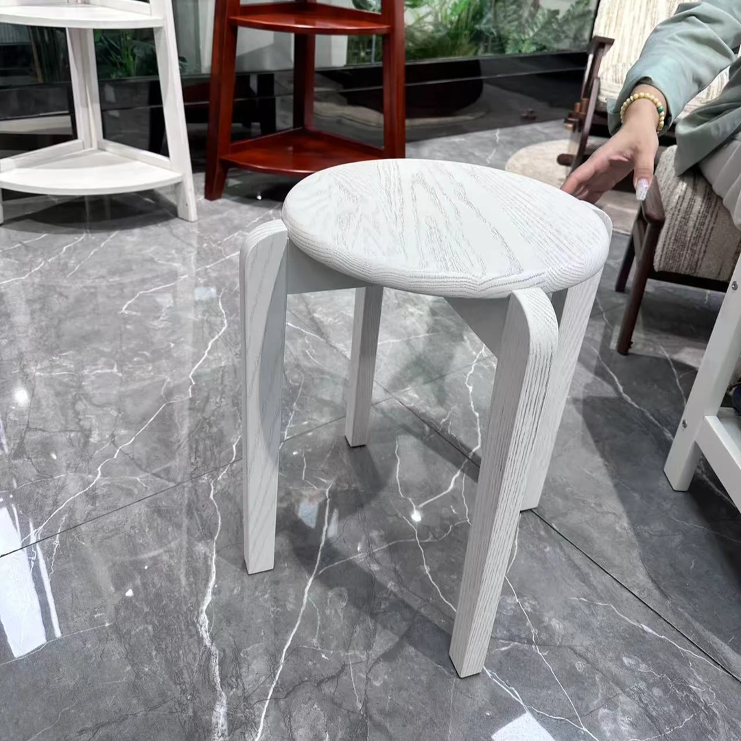 K501特价进口实木客人凳餐桌凳（新款）