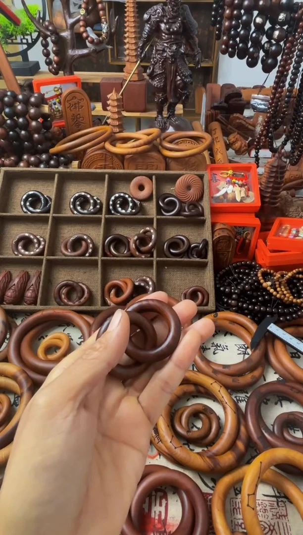 枣木桃木乾坤圈25圈口一物一拍