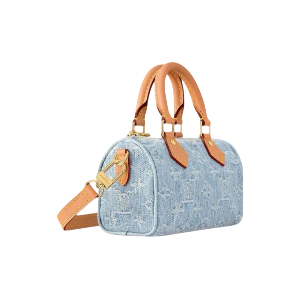 全新未使用 LouisVuitton/路易威登 【静姐专属】Nano Speedy斜挎包