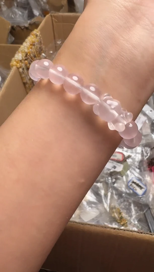 水晶手串未镶嵌上