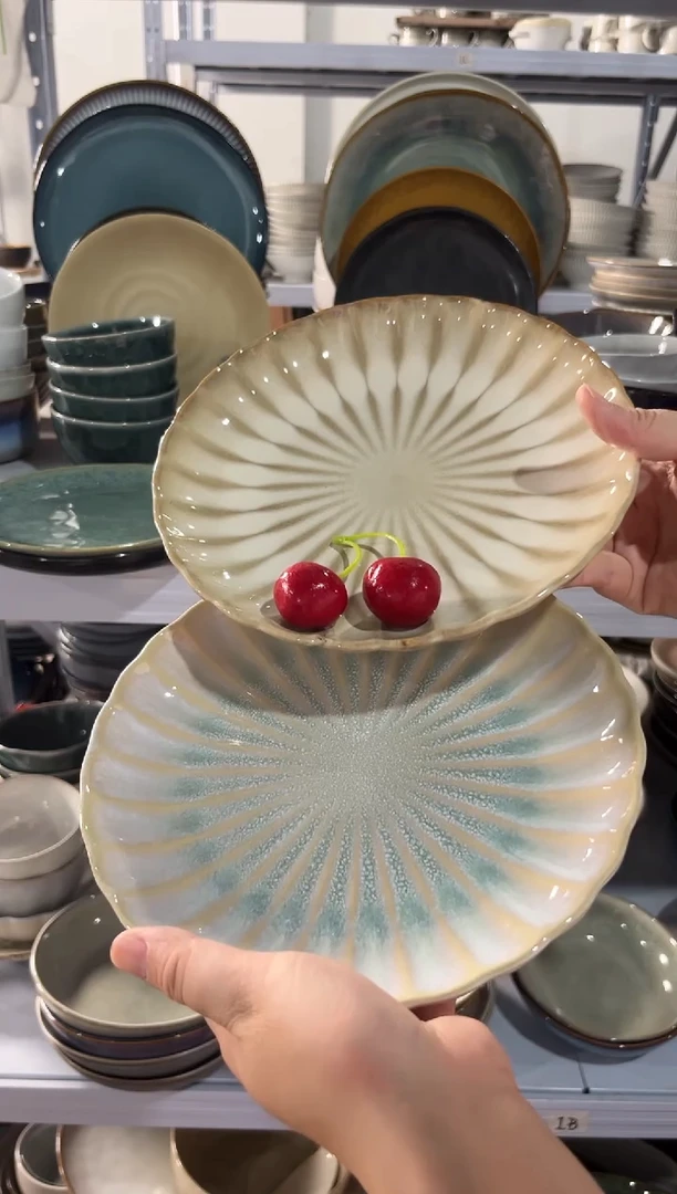 陶瓷外贸尾货瑕疵满20包邮X2 小盘组合K2A/P3B