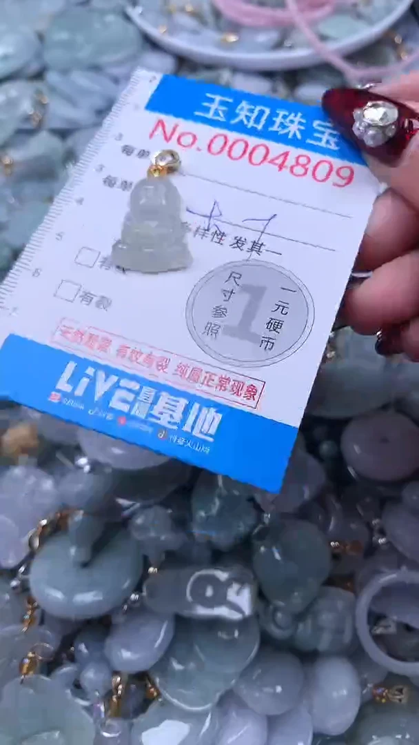 吊坠(不含链)未镶嵌翡翠4809