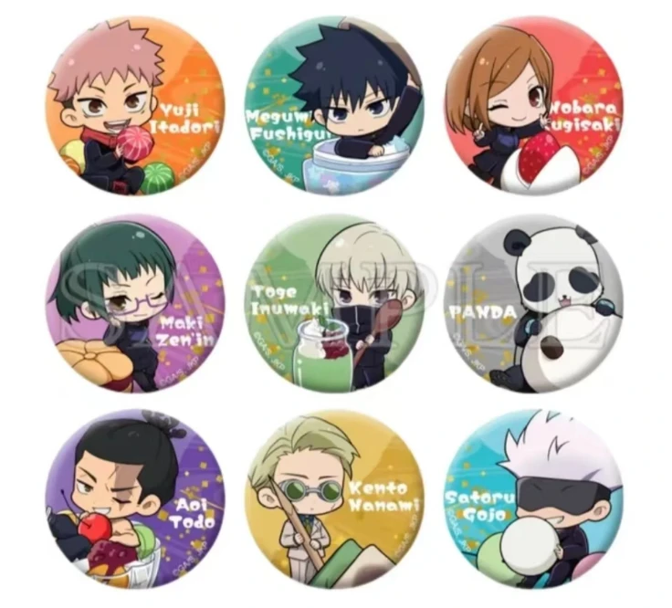 【日谷】咒术回战  前田咖啡联动Cafe 吧唧【拆盒】盲盒（直播间代拆）