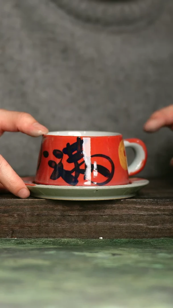 【闪购商品】青诗集手工手绘瓷器