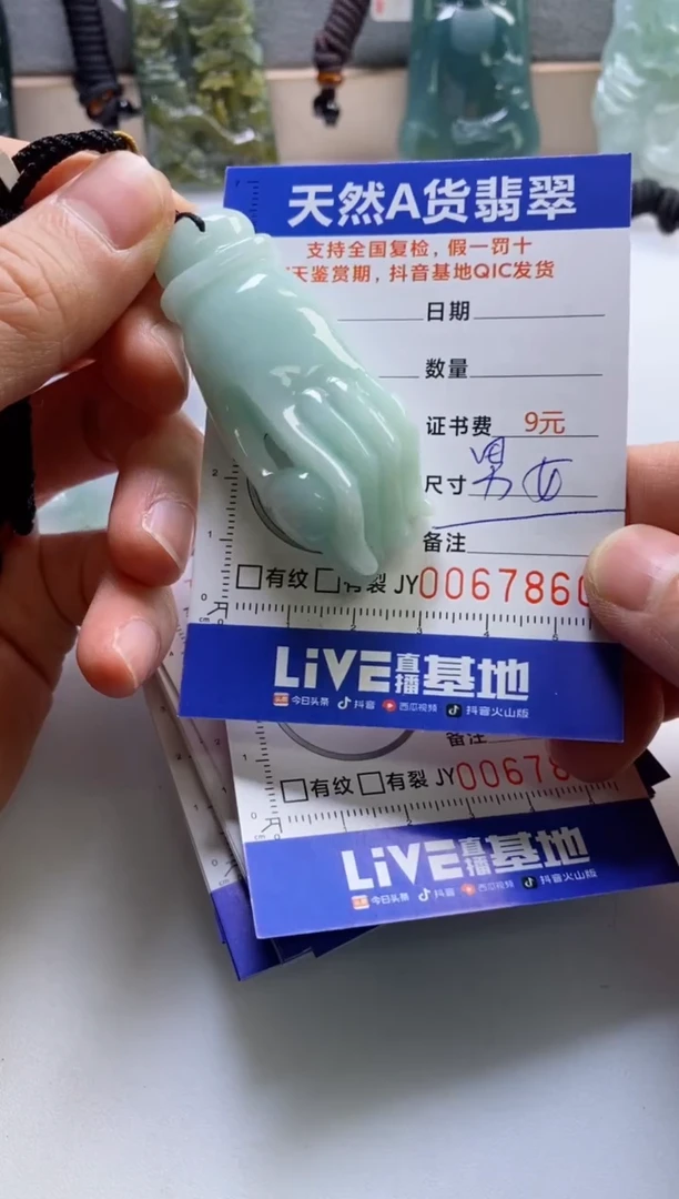【闪购商品】翡翠挂件未镶嵌