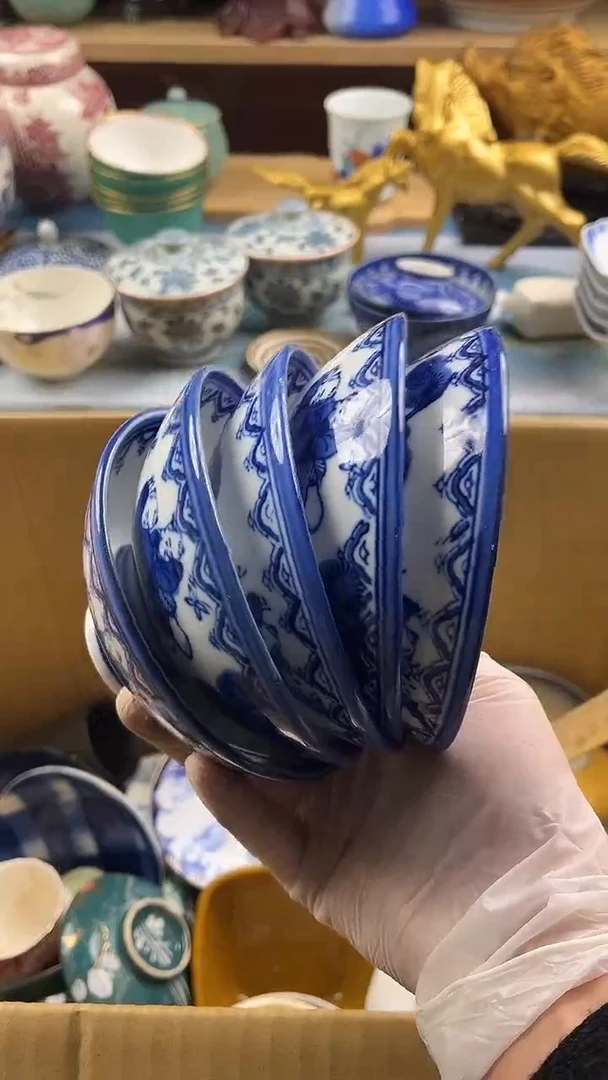 瓷片纳****）英歌瓷器满28包邮