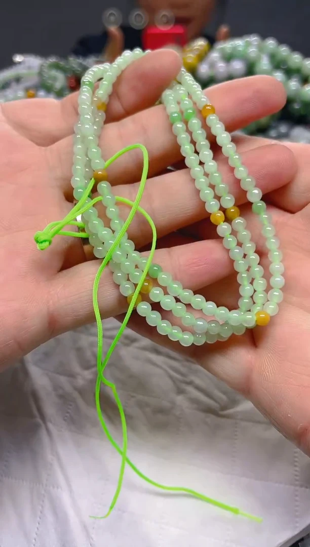 颈饰未镶嵌翡翠3mm/H/翡翠A货，一件也是批发价