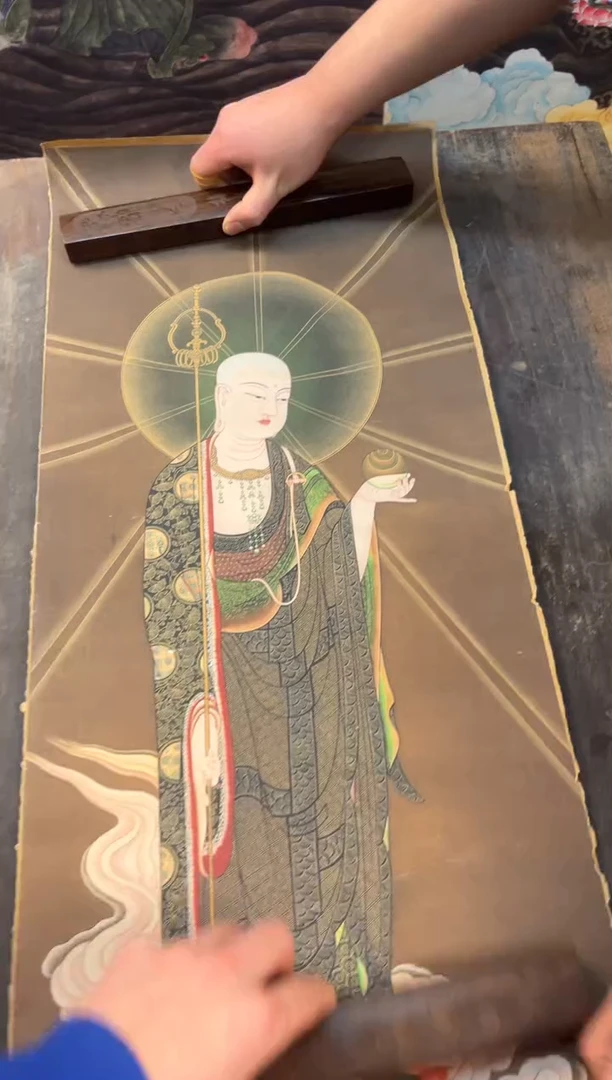 卷轴画大朱画院老刘专属AA86