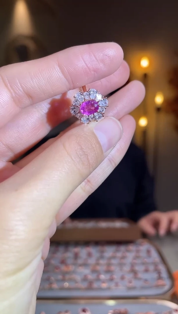 银S925镶嵌手饰碧玺手饰