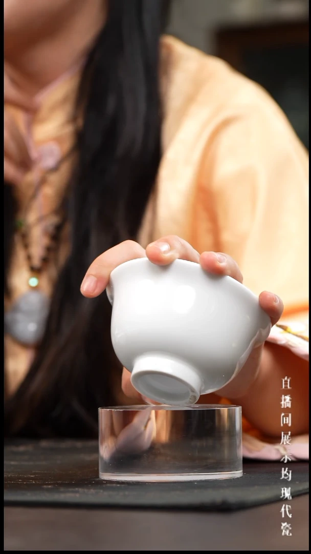 景德镇高白泥铃铛杯