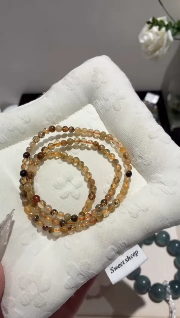 未镶嵌手串水晶005