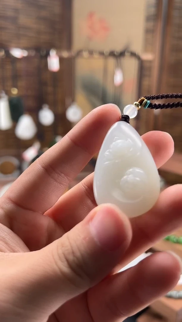 吊坠(不含链)未镶嵌和田玉我***哥HHHHT200005