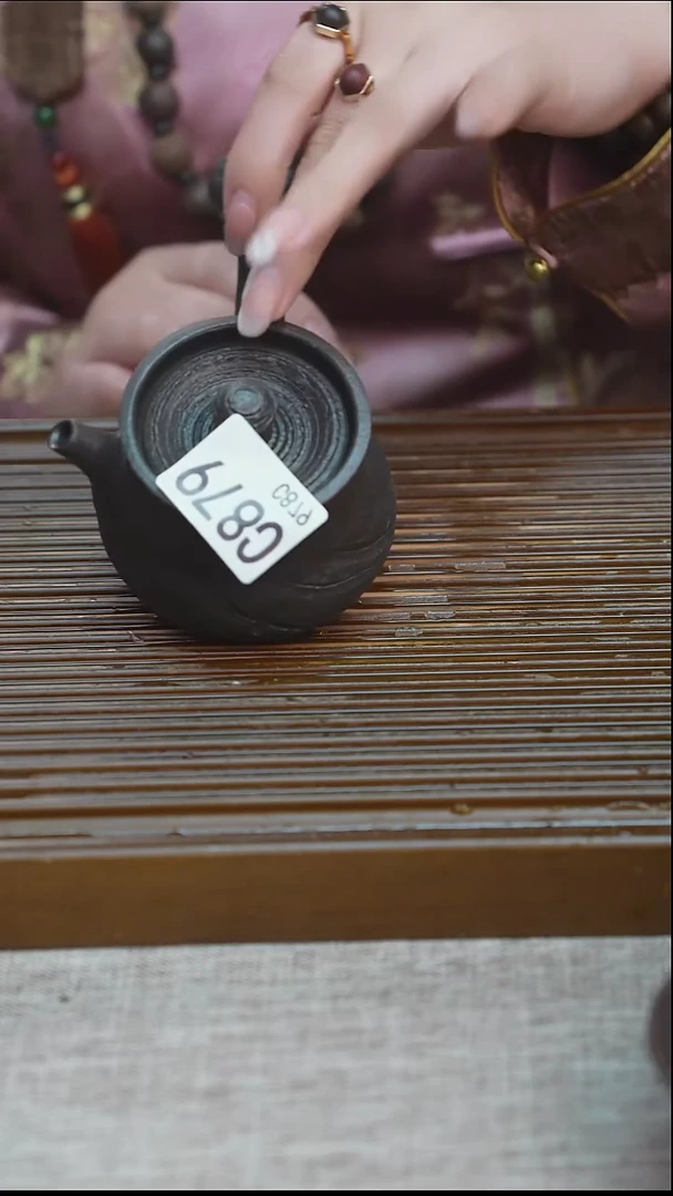纯手工粗陶茶具每一只不一样