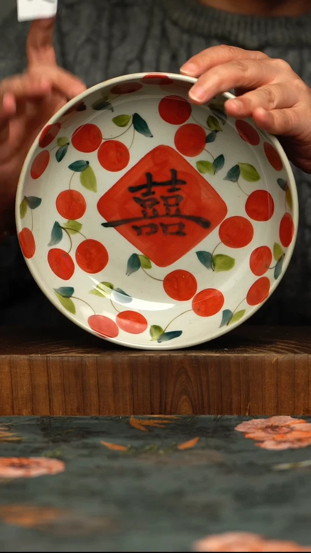 杯釉下彩手工手绘同款陶器