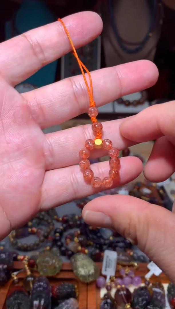 未镶嵌珠宝半成品水晶金太阳挂件，