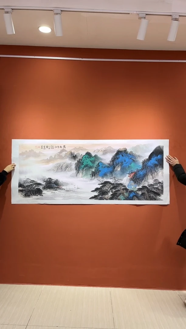 【闪购商品】国画郑乐华绘画手绘作品9-28