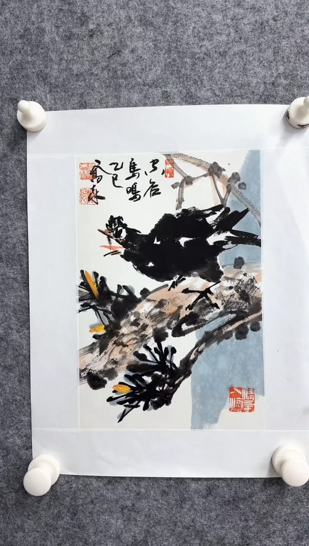国画DH-QS老师绘画作品