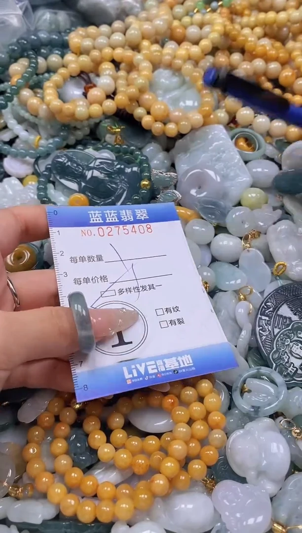 翡翠未镶嵌颈饰闪购0275408