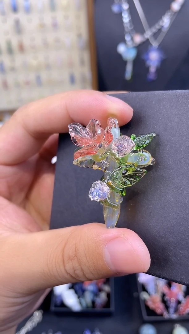 琉璃手工艺品手工琉璃魔法伞