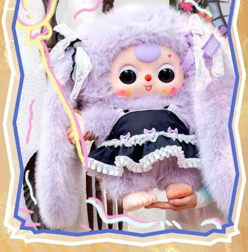 正版娃三岁盲盒系列毛绒可爱玩偶拆盒EmmmKun