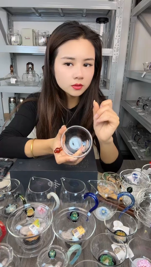 禾器  奉珠茶漏琥珀色 孤品