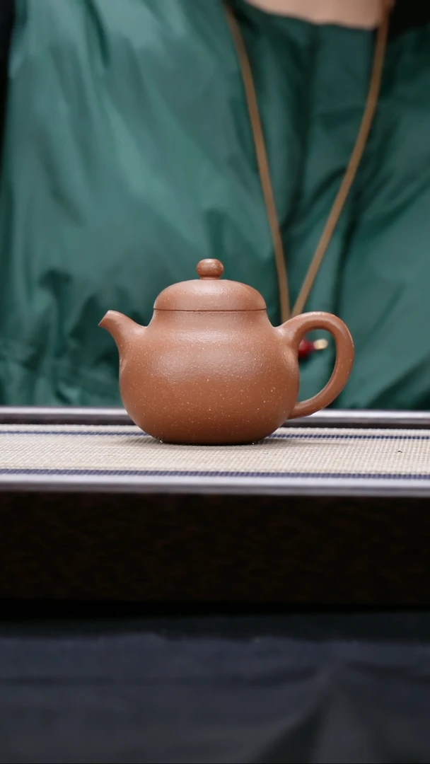 【闪购商品】紫砂茶壶微瑕 粗砂 匏瓜壶