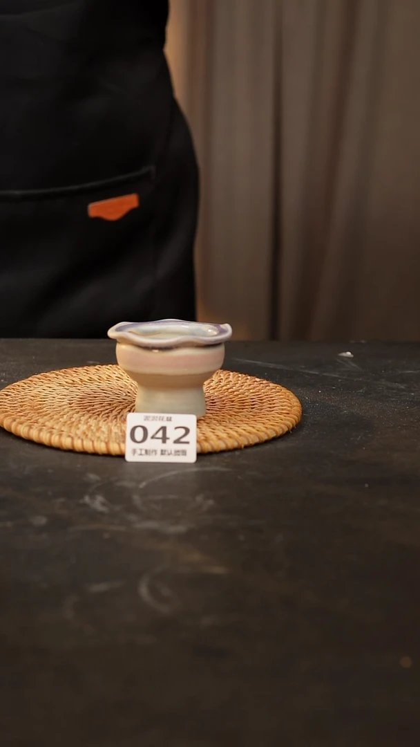 【闪购商品】瓷片泥042泥手工花盆口5高5