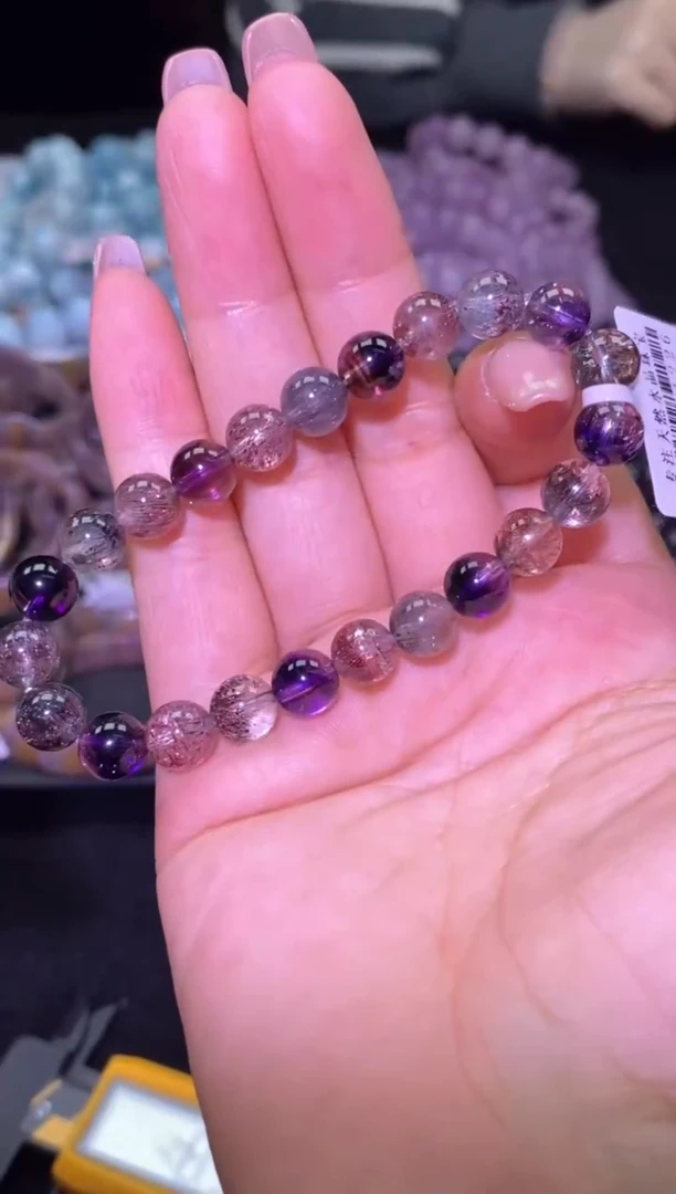 未镶嵌手链水晶超七单圈-A08-多样性发其一