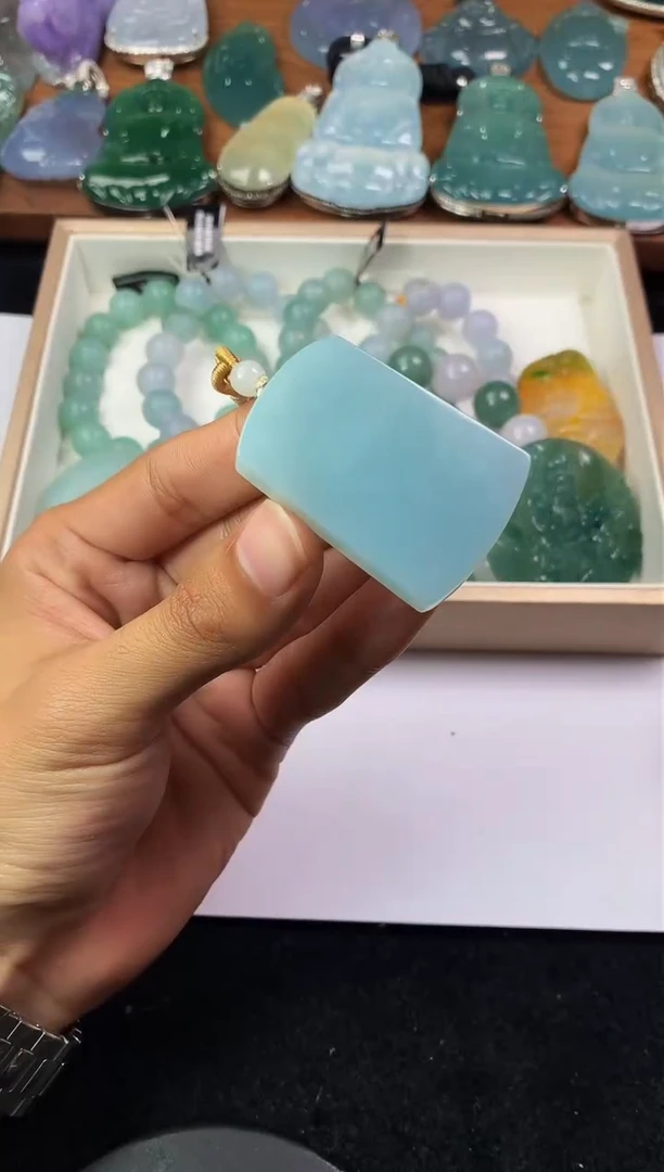 【闪购商品】定制翡翠未镶嵌PA毛货不退不换