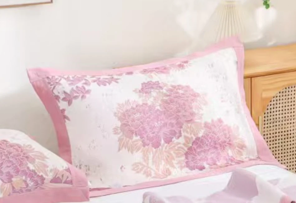 【虞美人】52*78高密枕巾柔软高档透气枕巾